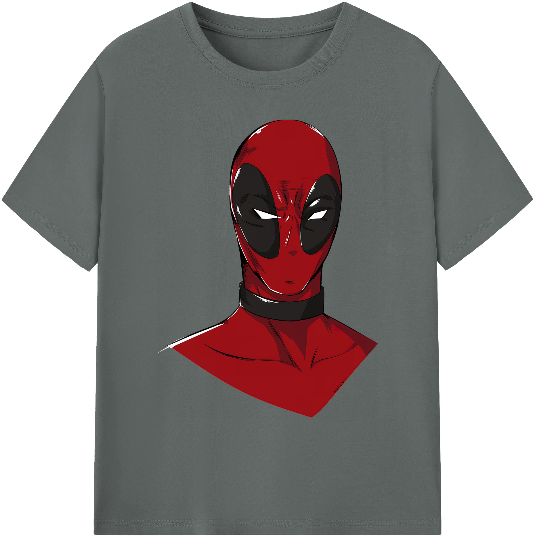 （画像用） Deadpool デッドプール 綿100％ メンズ半袖Tシャツ｜肌触りやわらか＆通気性